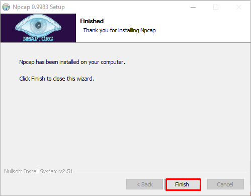  npcap Finished