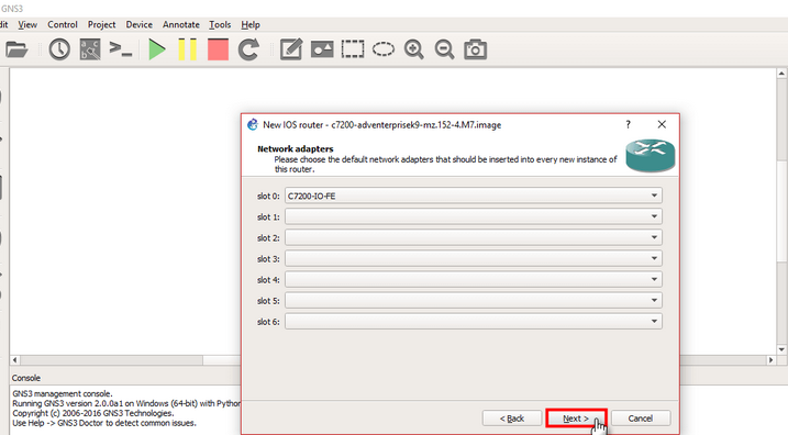 Router Network