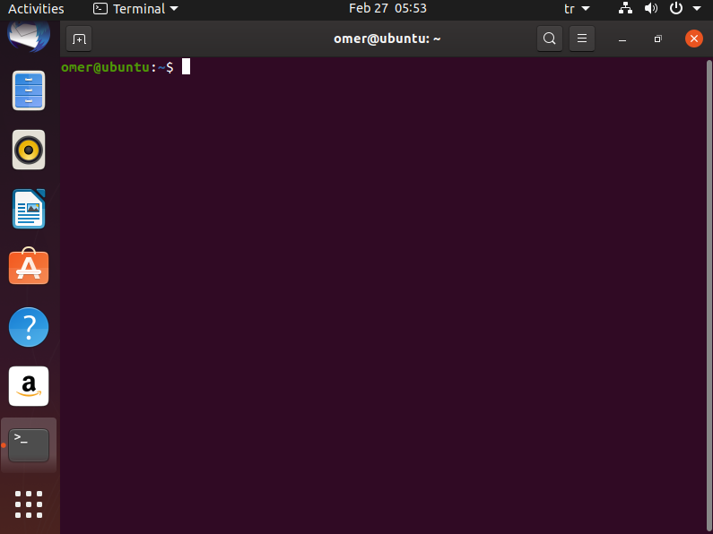 ubuntu terminal