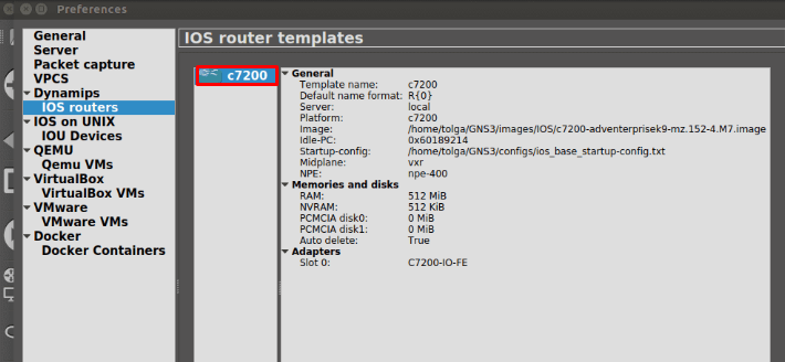 IOS Router Templates