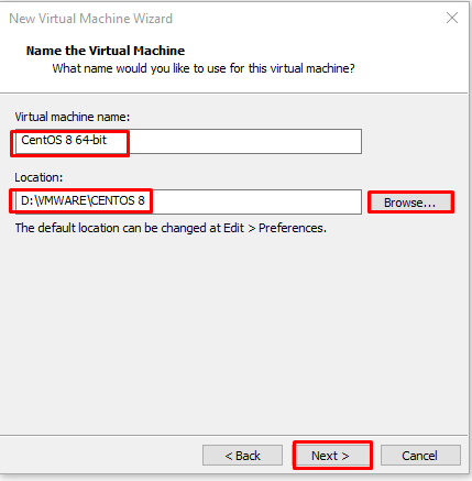 Name the Virtual Machine