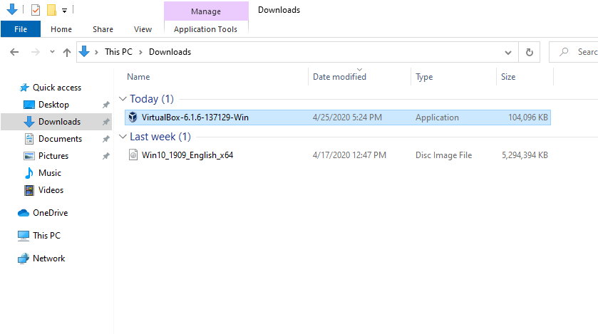Download VirtualBox