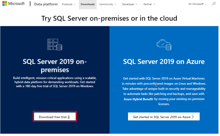 SQL Server 2019 Installation And Requirements – SYSTEMCONF