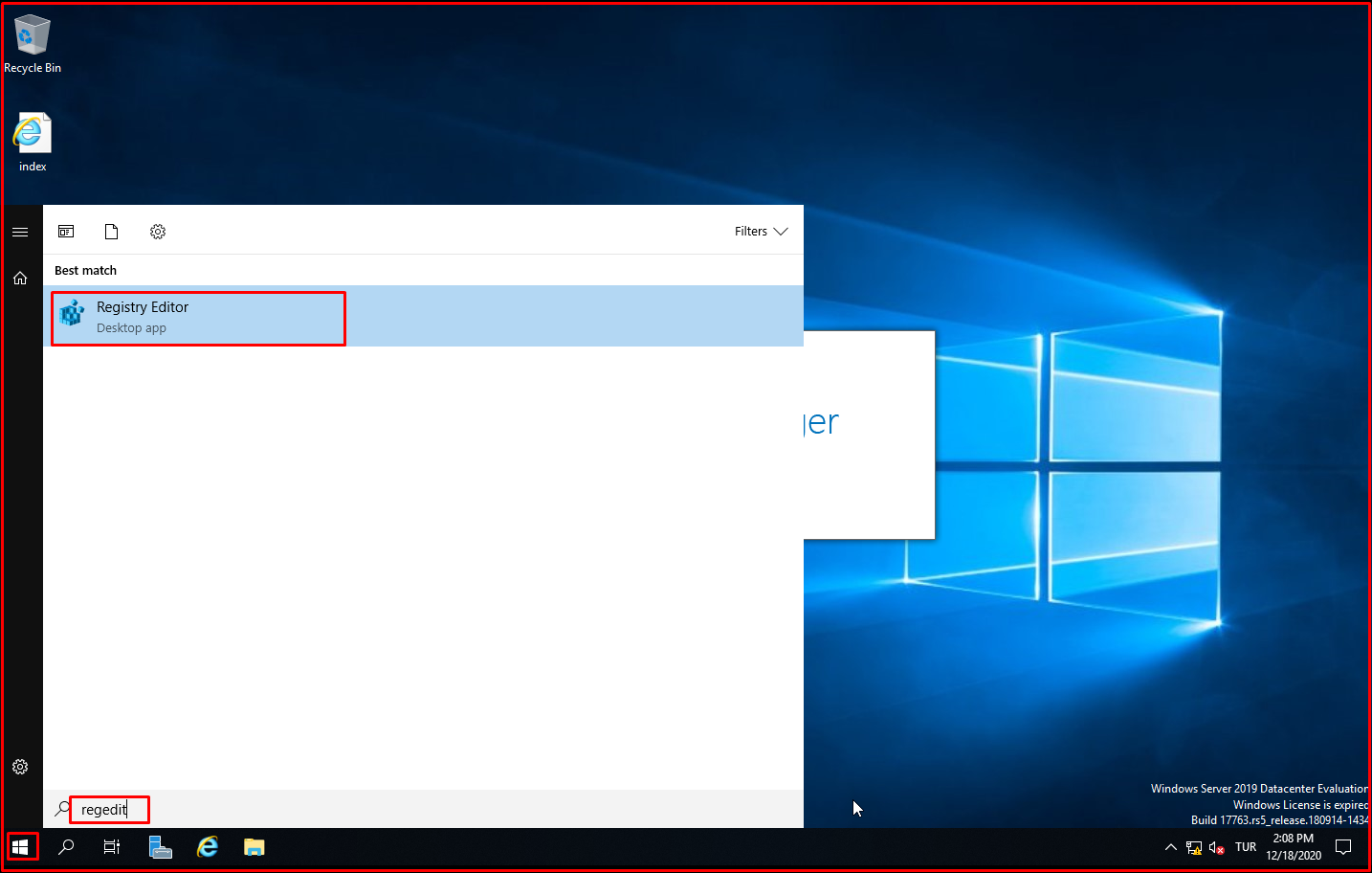 Registry Editor