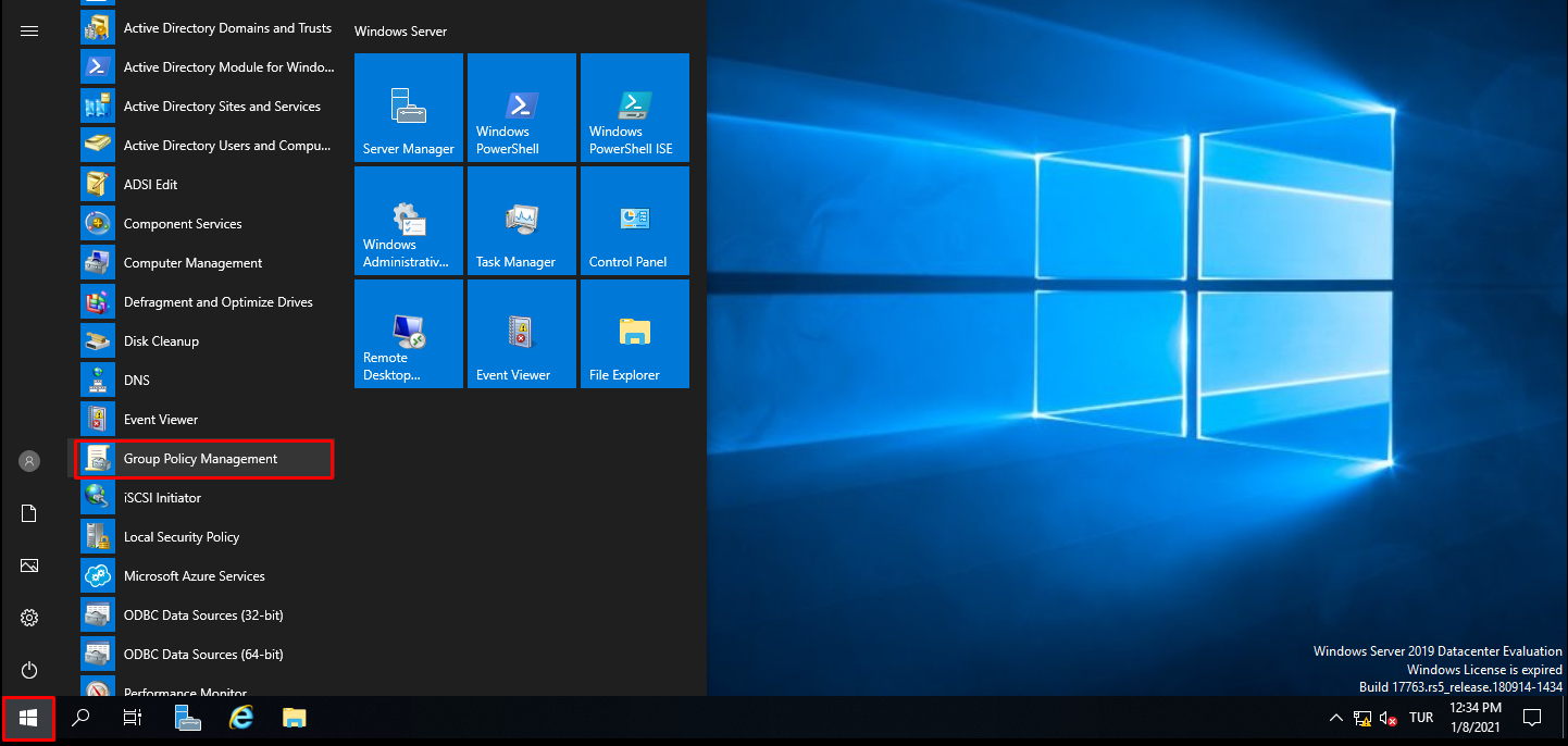 Group Policy Management