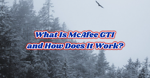 What Is McAfee GTI and How Does It Work?