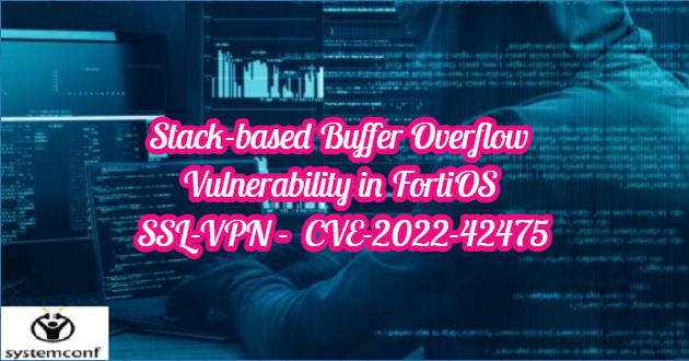 Stack-based Buffer Overflow Vulnerability in FortiOS SSL-VPN – CVE-2022-42475